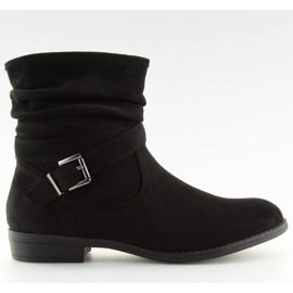 Bottes noires pour femmes noires 606-3 Noir le noir