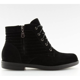 Bottes à lacets noir 881-5 Noir