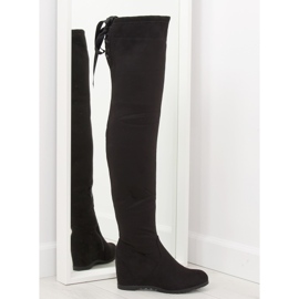 Bottines compensées noires 168-139 noir le noir