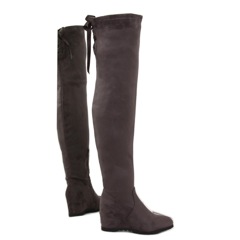 Gris Surbottes à talons compensés 168-139 Gris