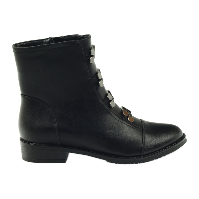 M.Daszyński Bottines noires Jodhpur boots SA62 le noir M.Daszyński Bottines noires Jodhpur boots SA62 le noir