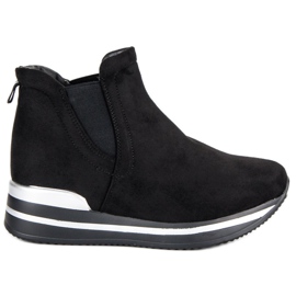 Bestelle Bottes Jodhpur sur la plateforme noir