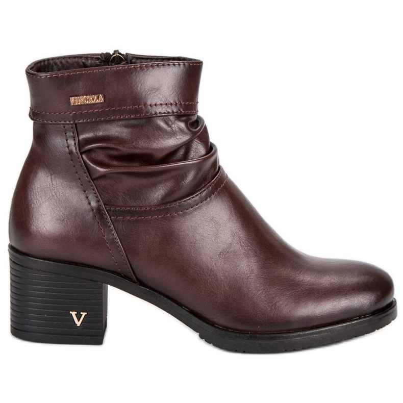 Boots femme VINCEZA marron brun