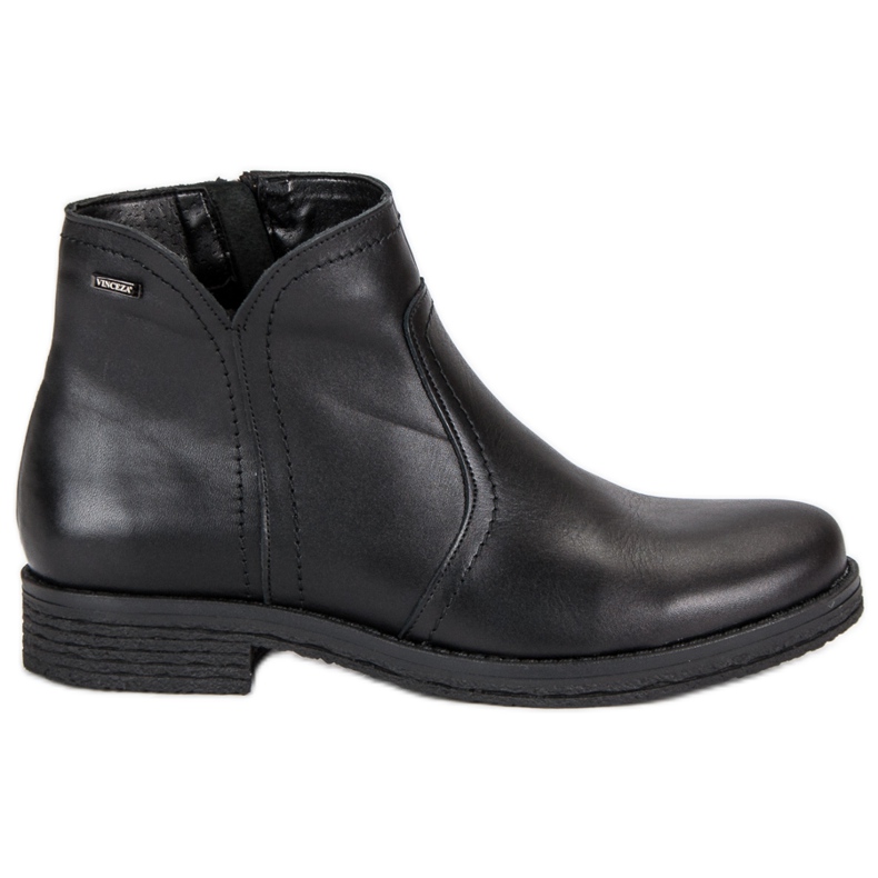 Bottes basses sur la fermeture éclair VINCEZA le noir Bottes basses sur la fermeture éclair VINCEZA le noir