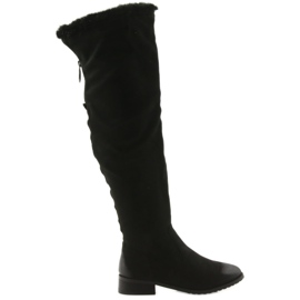 M.Daszyński Bottines avec bidon noir 1602 le noir
