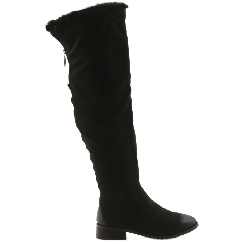 M.Daszyński Bottines avec bidon noir 1602 le noir