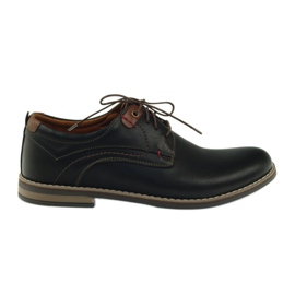 Chaussures homme Riko à lacets 842 noir brun