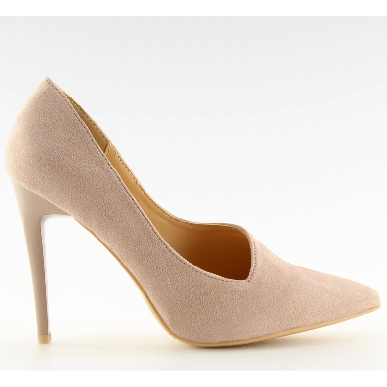 Escarpins beiges asymétriques C-11 Beige