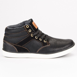 Arrigo Bello Baskets occasionnels le noir