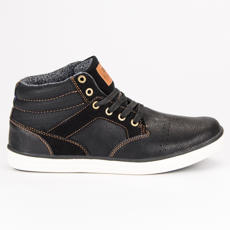 Arrigo Bello Baskets occasionnels le noir