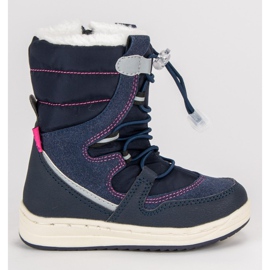 Arrigo Bello Bottes de neige chauffées bleu Arrigo Bello Bottes de neige chauffées bleu