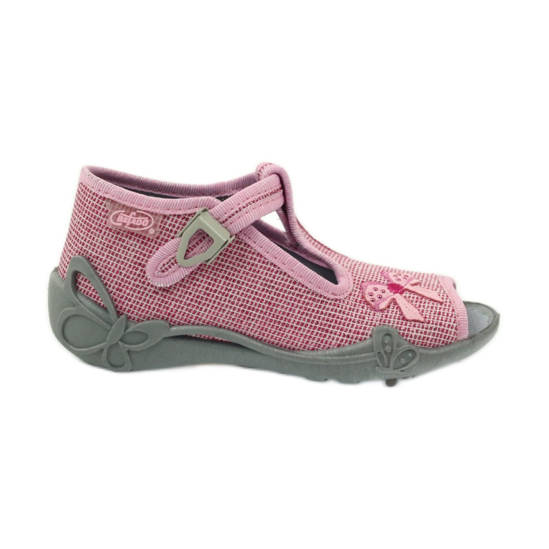 Chaussons nœuds Befado 213P104 rose