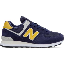 New Balance Pigment Ml574smb Avec Laiton jaune bleu marine