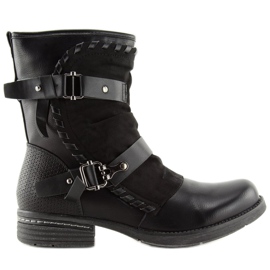 Bottes militaires noires BH98-KB Noir