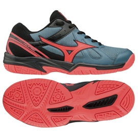 Mizuno Cyclone Speed ​​W V1GC178065 chaussures de volley-ball bleu bleu
