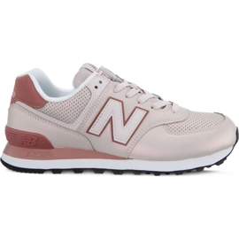 New Balance Wl574kse Sheen Pack conque shell avec oxyde foncé brun multicolore