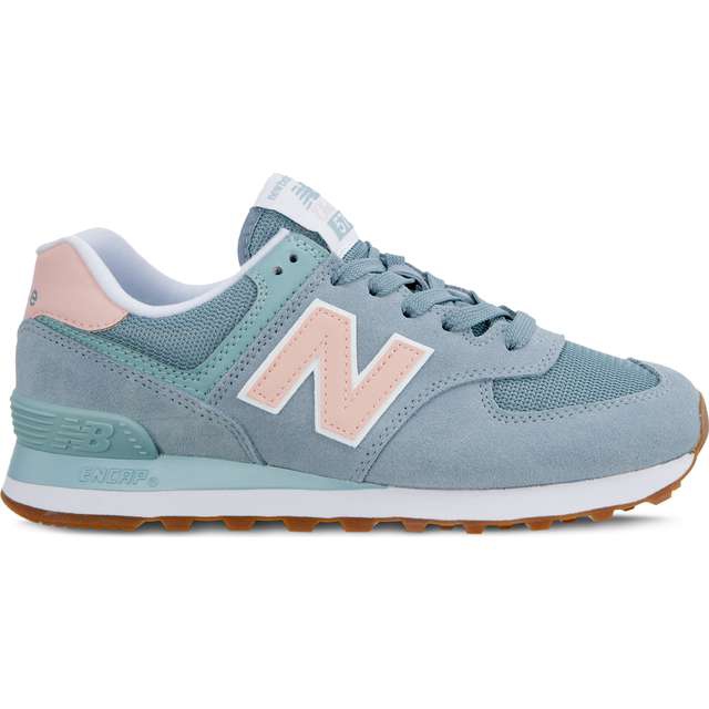 New Balance Wl574flb Summer Dusk Smoke Blue Avec Himalayan Pink bleu New Balance Wl574flb Summer Dusk Smoke Blue Avec Himalayan Pink bleu