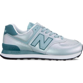 New Balance Wl574ksa Sheen Pack Sauge Minérale Avec Banques Extérieures vert