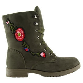 Ouvriers avec broderie AB-9 Army Green vert