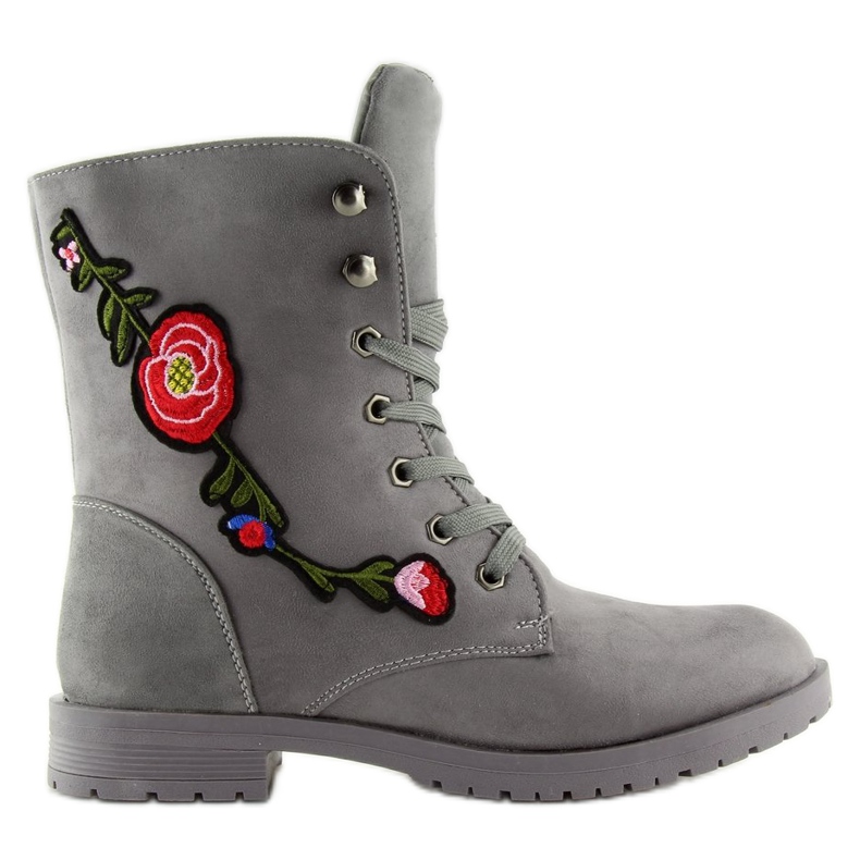 Ouvriers avec broderie grise AB-9 Grey