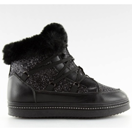 Bottes de neige AX05 lune noires le noir