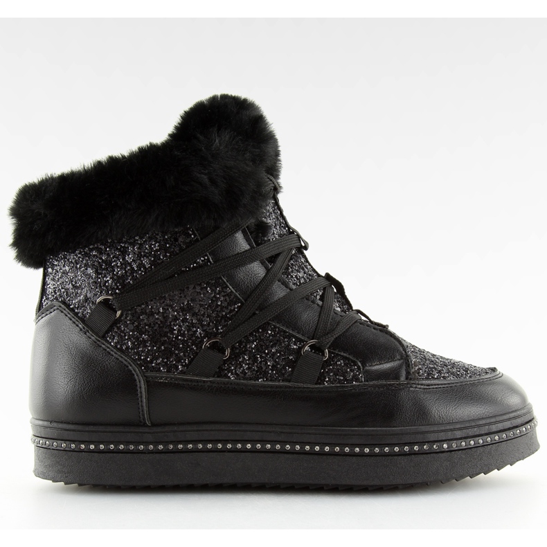 Bottes de neige AX05 lune noires le noir