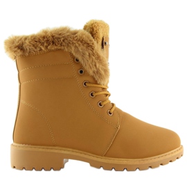 Boots bois camel BL137P Camel brun