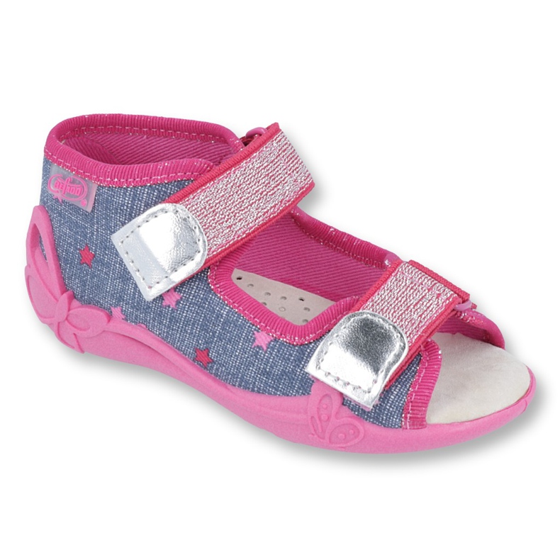 Chaussures pour enfants Befado 242P084 rose bleu marin