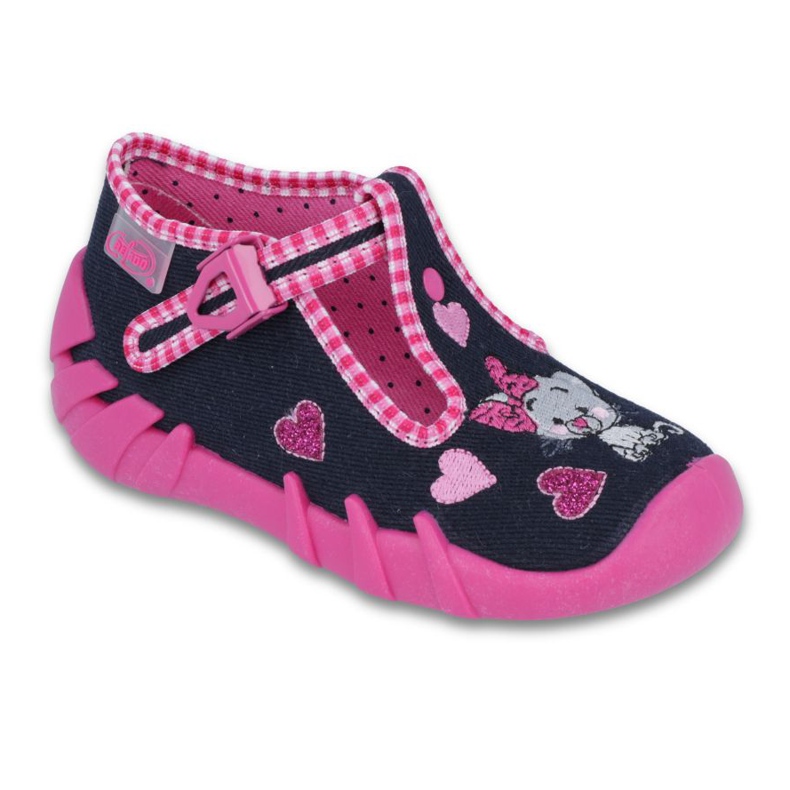 Chaussures enfant Befado 110P330 rose bleu marin