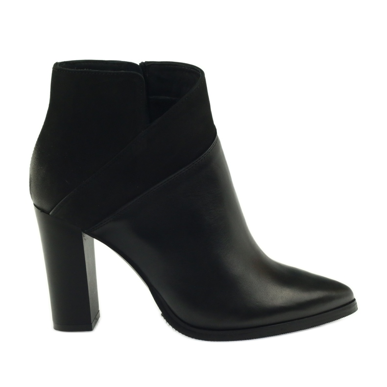 Bottines Espinto 139 noires sur le montant le noir Bottines Espinto 139 noires sur le montant le noir