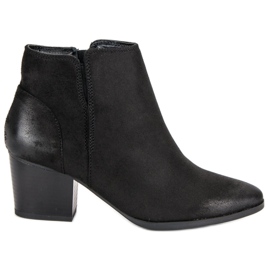 Bobo Bottines noires à talons