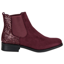 Seastar Bottines Jodhpur bordeaux rouge Seastar Bottines Jodhpur bordeaux rouge