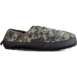 The North Face Thermoball Traction Mule Iv 090 Tarmac Green pour Homme Imprimé Macrofleck Print Tumbleweed Green vert