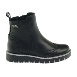 Bottes noires Ren But 3313 isolées le noir