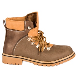 Chaussures de randonnée marron femme brun