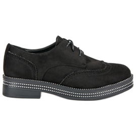 Seastar Chaussures en daim à la mode noir