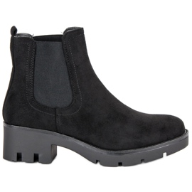 Seastar Bottines Jodhpur en daim le noir Seastar Bottines Jodhpur en daim le noir