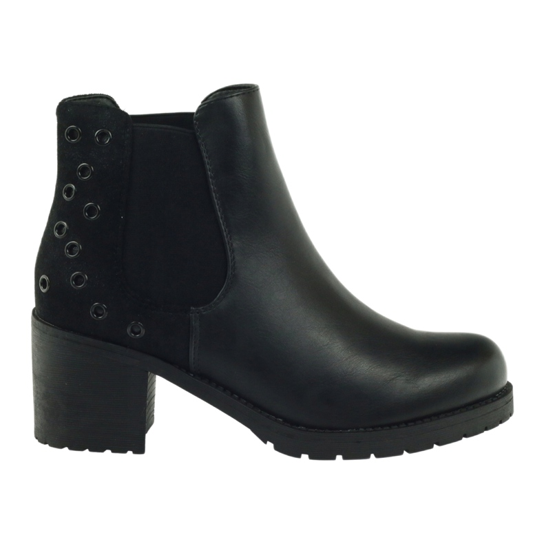 Bottes d'hiver noires Sergio Leone 527 le noir