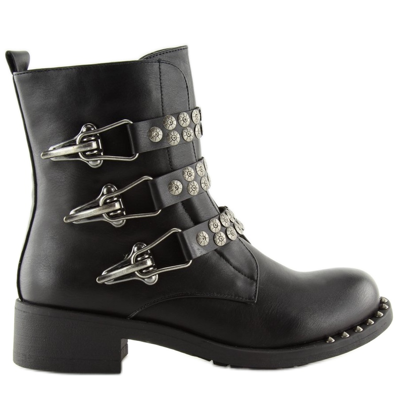 Bottes militaires noires JW1 Noir le noir