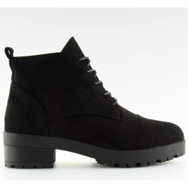 Bottines à lacets noir 2017-4 noir le noir