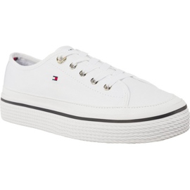 Tommy Hilfiger Sneaker d'entreprise Flatform 100 blanc