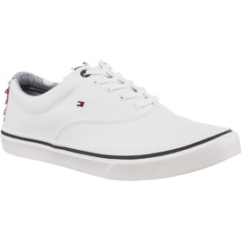 Tommy Hilfiger Baskets légères en textile 100 blanche