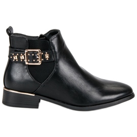 Anesia Paris Bottines Chelsea noires