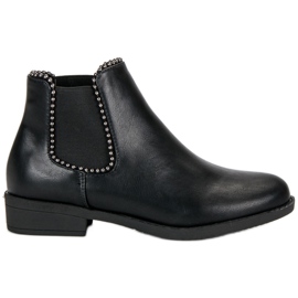 Sergio Todzi Bottes Jodhpur classiques noir