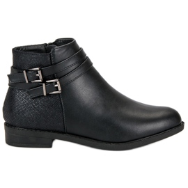 Anesia Paris Bottines femme noir