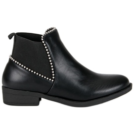 Bottines Chelsea élégantes noir