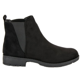 Via Giulia  Bottines Jodhpur en daim noir