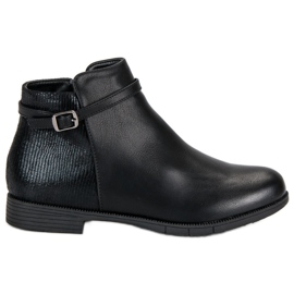 Nio Nio Bottes noires pour femmes le noir