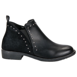 Bottines femme noir
