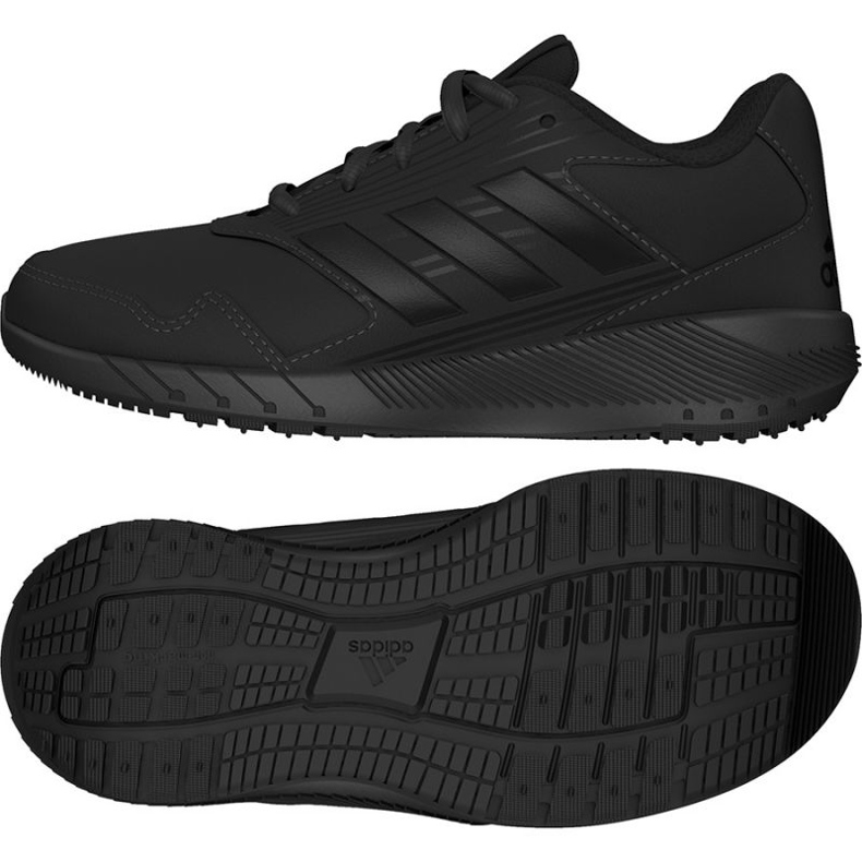 Chaussures d'entraînement Adidas Alta Run K Jr. le noir